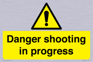 Danger shooting in progress